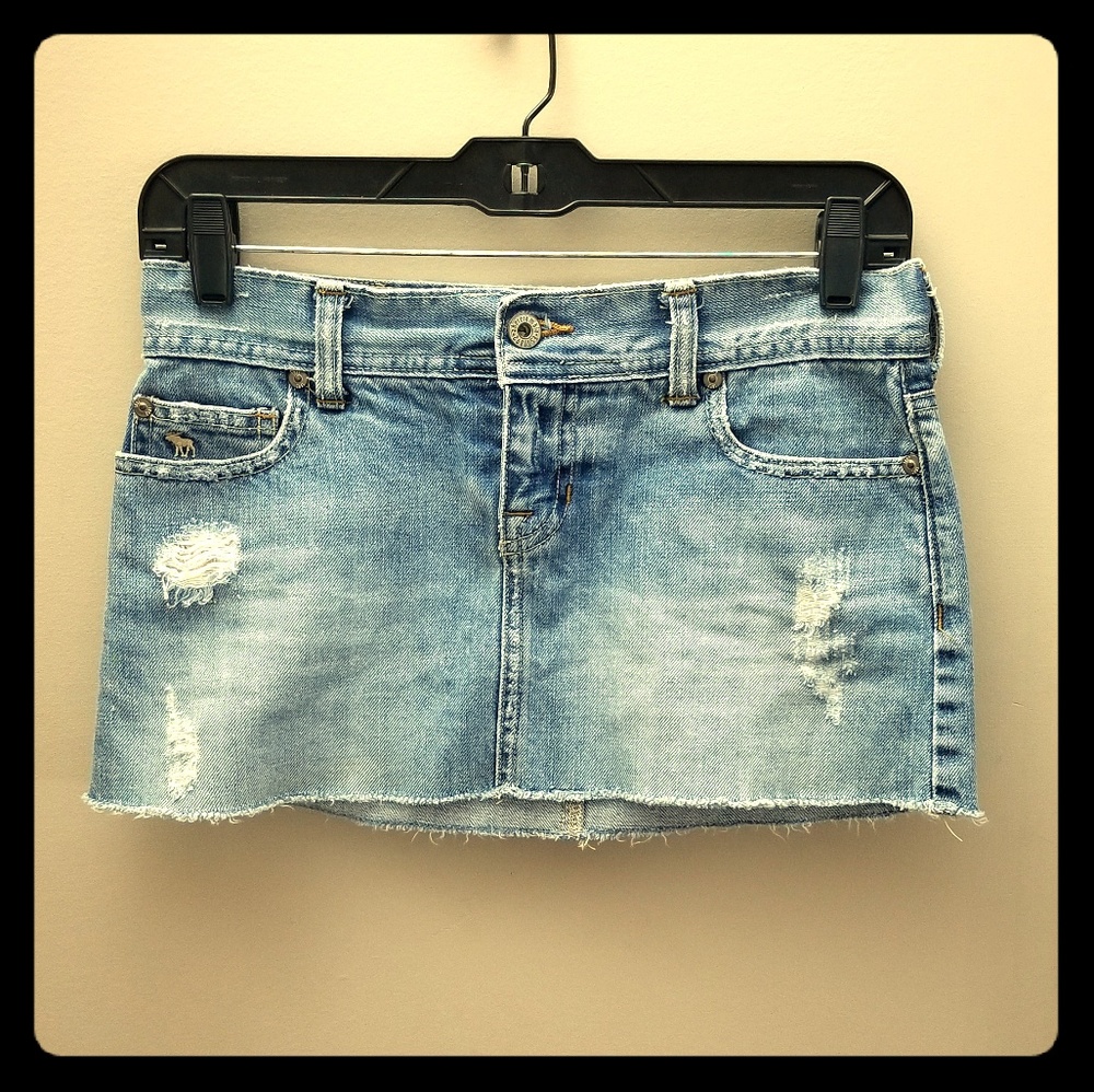 Jean Mini Skirt